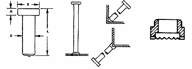 1/2" Headed Concrete Anchors for Stud Welding