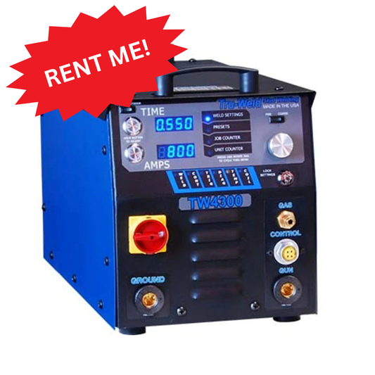 Rental TW4300 Drawn ARC Stud Welder - 1/2" Max Stud Diameter