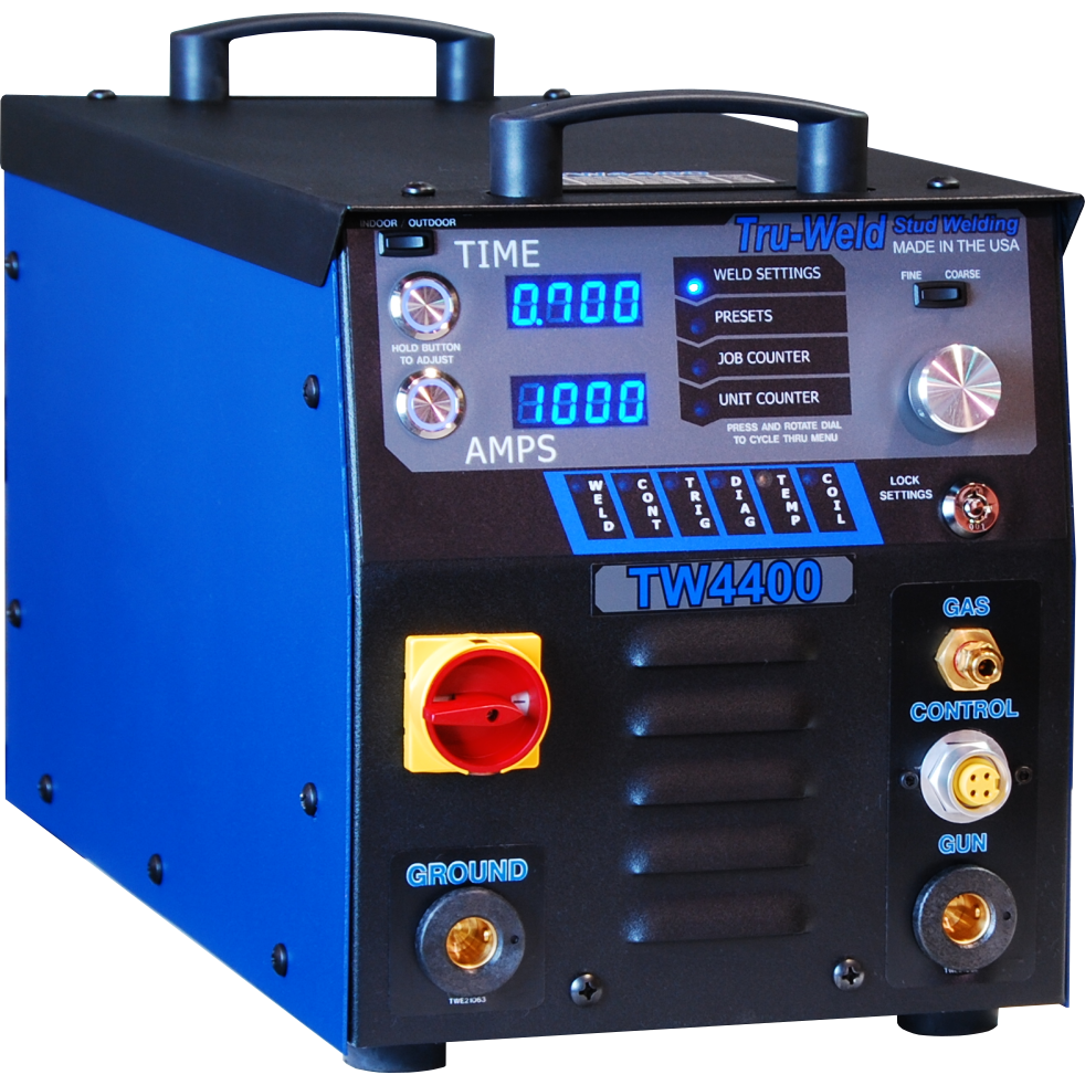 TW4400 Drawn ARC Stud Welder - 5/8" Max Stud Diameter - www.StudWeldingStore.com