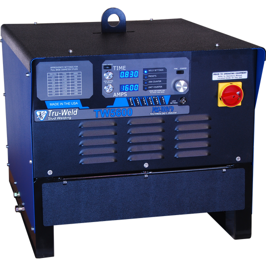 TW5600 Drawn ARC Stud Welder- 3/4" Max Stud Diameter - www.StudWeldingStore.com