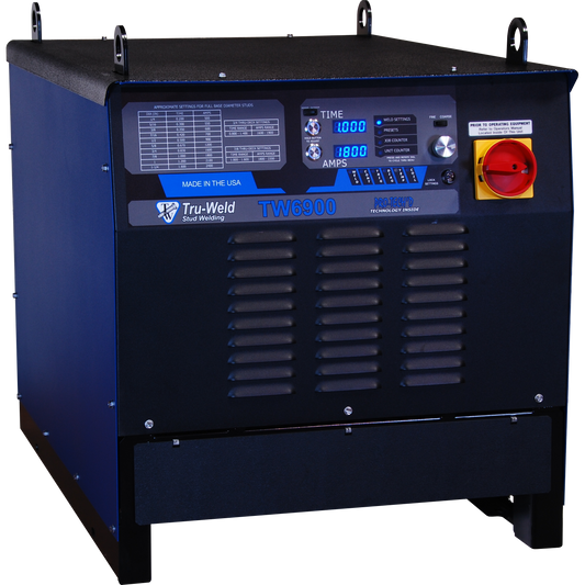 TW6900 Drawn Arc Stud Welder by Tru-Weld Equipment.  1 1/4" Diameter Capacity.