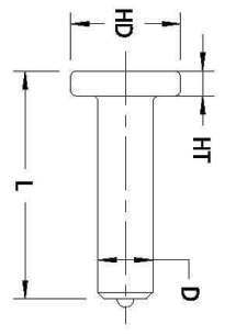 3/4" Diameter Headed Shear Connector for Stud Welding